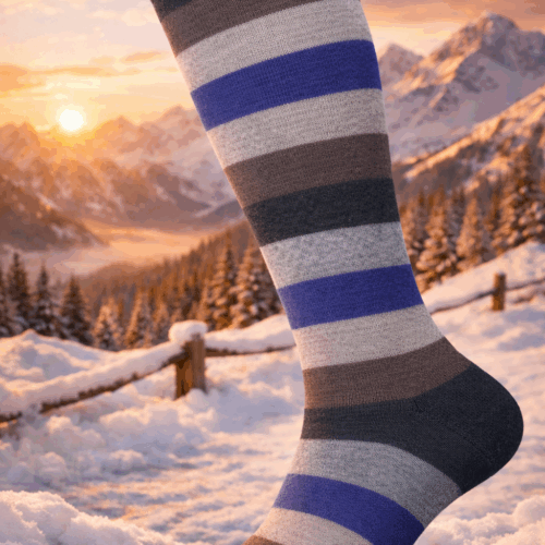 Caldissima Calza in Cashmere Naturale