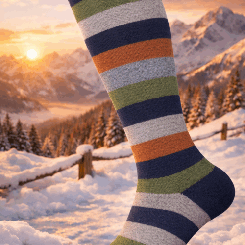 Caldissima Calza in Cashmere Naturale