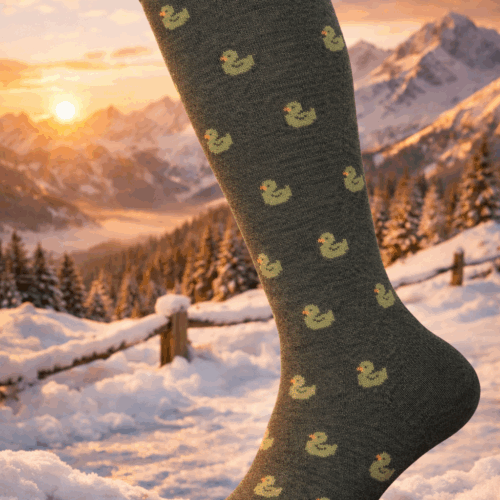Caldissima Calza in Cashmere Naturale