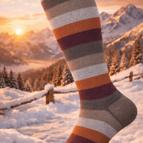 Caldissima Calza in Cashmere Naturale